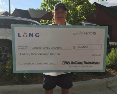 Long Engineering Donates $20,000 to Caruso Family Charities