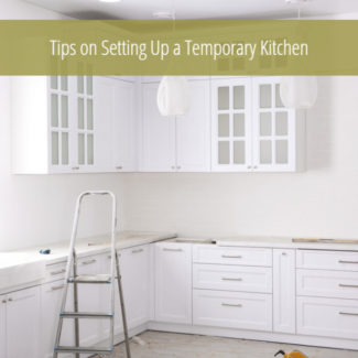 How to Set Up a Temporary Kitchen While Renovating