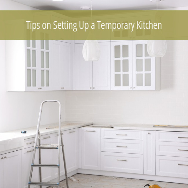 How to Set Up a Temporary Kitchen While Renovating