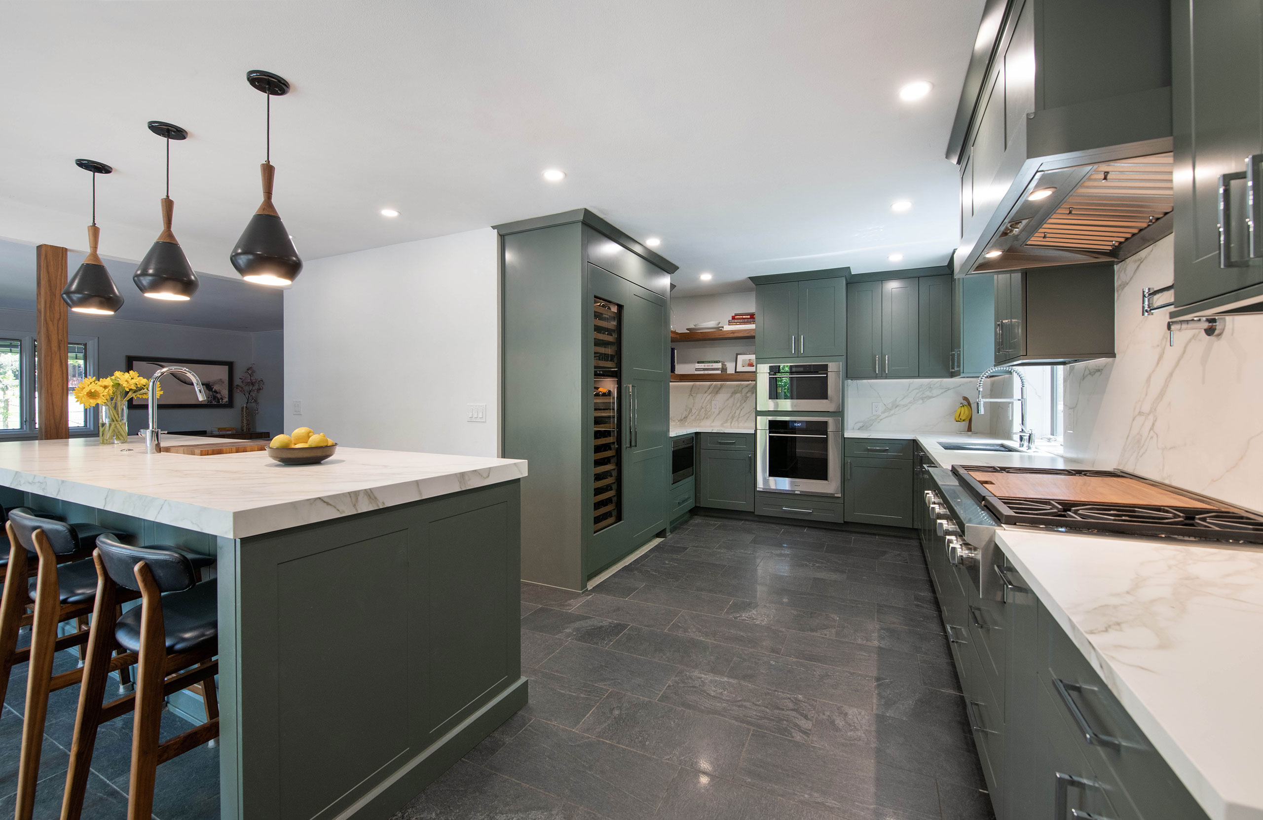 Design Spotlight: The Rothmier Project | Designed by Jared Caruso | Littleton, CO | Kitchen Design & Bridgewood Cabinetry