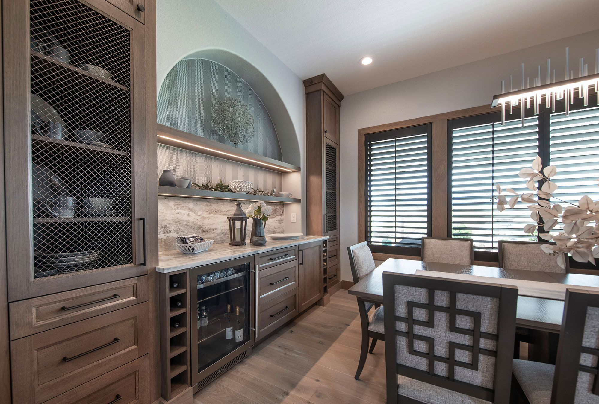 Dining Room Cabinets in Arvada, CO | Caruso Kitchen Designs